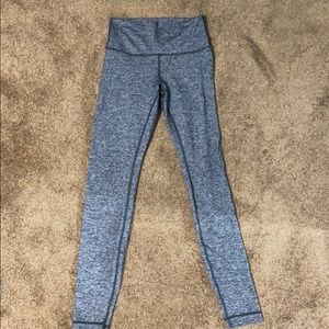 Heathered dark grey lululemon leggings